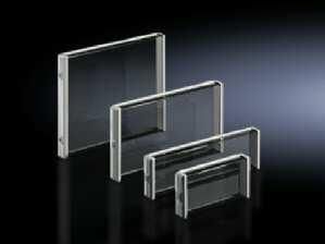 RITTAL 2796000 Acrylic glass cover 482.6 mm 19' 9HE WHT=534x425x48