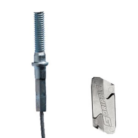 GRIPPLE INOX22EF8 HF Classic No.2 a.ES with thread M8 2m rope suspension