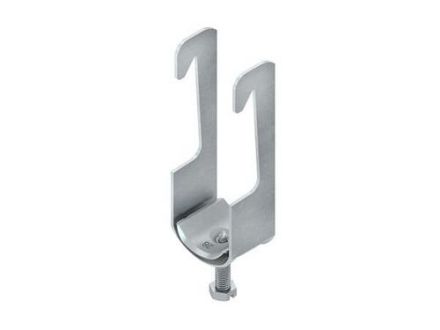 Niedax BW46/2 40x40x4-6mm D: 42-46mm hot-dip galvanized U-clamp