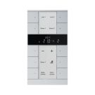 BUSCH-JAEGER SBS/U10.0.11-83 KNX RTR extension Tenton | 10-way | aluminum silver