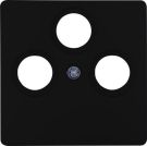 Kopp 335050189 PARIS 3-way black matt antenna cover