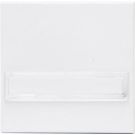 Kopp 492032000 HK07 with label field arctic white matt surface rocker