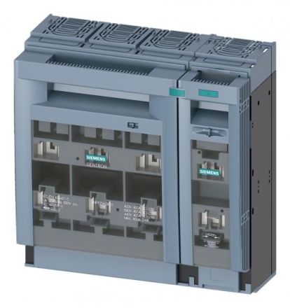 Siemens 3NP1154-1DA10 SENTRON 3NP1 4-pole NH2 400A fuse switch disconnector
