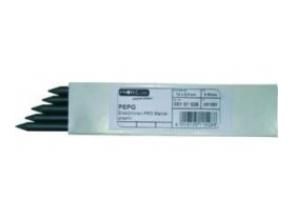 PROTEC.class 05101526 Marker and chalk PEPGR (Quantity 1 = PU with 5 refills) Replacement refills PRO graphite
