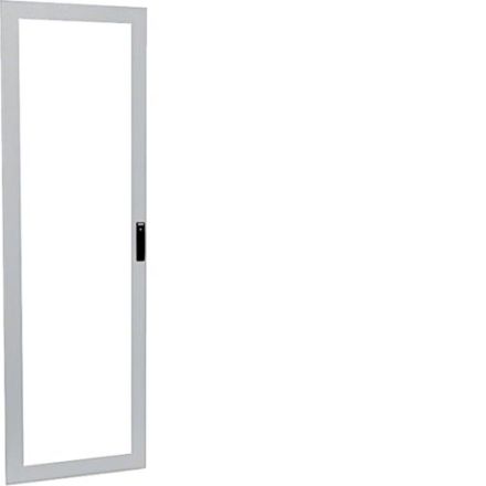 Hager FZ221XW transparent door ASV grey RAL7035 350x2000mm