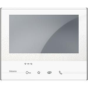 Bticino 344642 Video hands-free home station CLASSE300 X13E Light white with WLAN, (white)