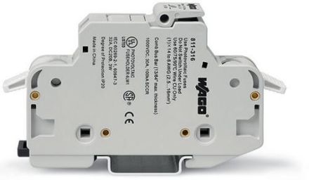Wago 811-421 2-PE CC FUSE HOLDER W.INDICAT.