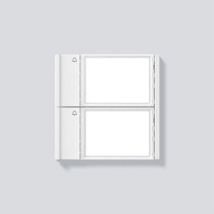 Siedle 210011962-00 TM 700-2-0 W white call button