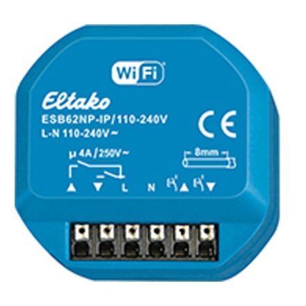 ELTAKO ESB62NP-IP/110-240V HomeKit blind actuator UP | 1+1 normally open contact, 4 A