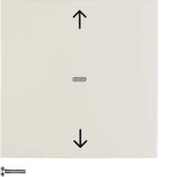 Berker 85241182 blind button white, glossy Berker S.1
