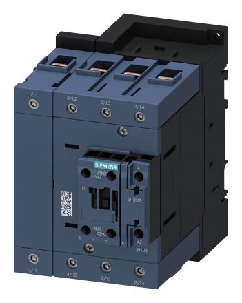 Siemens 3RT2348-1AP60 S3 4p 4S AC-1 160A AC220V/50Hz 240V/60Hz contactor
