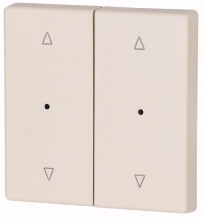 Eaton CWIZ-02/22-LED rocker switch, 2-way, + lens, cream, Jalo, 147630
