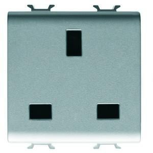 Gewiss GW14296 2M 2P+PE 13A English standard socket