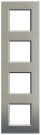 Bticino LNA4802M4AE Light frame AVENUE 4x2-mod , (grey)