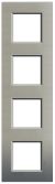 Bticino LNA4802M4AE Light frame AVENUE 4x2-mod , (grey)