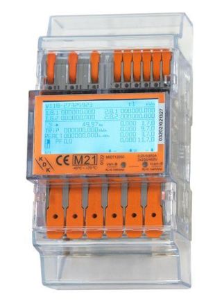 KDK Dornscheidt KDK COUNT3 Push-in-CAGE_CLAMP-4Q4TE-MID DIN rail three-phase meter