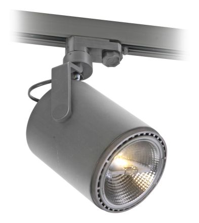 Megaman MT02764 LED track spotlight MORPHEUS 3-phase silver PAR38 E27