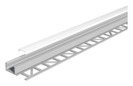 EVN APFL1AM200 Alu 200cm Cover: Polycarbonate opal-T tile profile