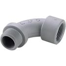 Legrand 386273 Nylon elbow 90° G1/2' , (grey)