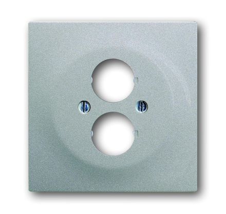 Busch-Jaeger 1751-783 Central plate, with support ring aluminum silver