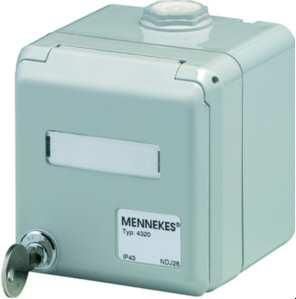 Mennekes 4300 UTZ grey DNT enclosure