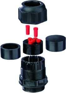 Mennekes 25024 screw connection set AMAXX M32 4x5-7mm