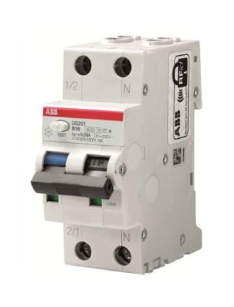 ABB Stotz-Kontakt 2CSR255180R1137 DS201 K13 A30 6kA 1P+N FI/LS switch