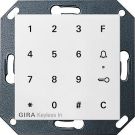Gira 260503 Gira Keyless In Code Keypad System 55 Pure White