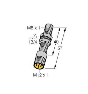 Turck 1533004 BI1.5-EG08-LU-H1341 Inductive sensor