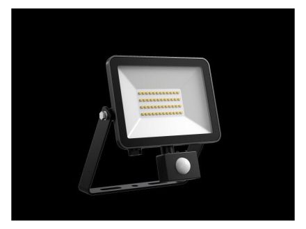 Dotlux 5150-030120 FLOORslim-sensor 30W 3000K black with BWM PIR LED spotlight