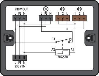 Wago 899-632/138-000 compact distributor PA distribution board 3p 250V