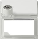 Gira 069466 adapter frame KD BSF lock sort Gira TX_44 (WG UP) pure white