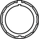 Somfy 9690085 Adapter LT 60 SRW 85 EH