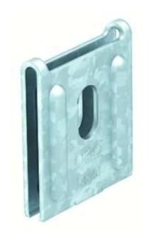 OBO Bettermann K 12 1818 for mesh cable tray 50x59mm wall mounting, 6437109