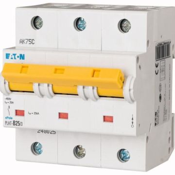 Eaton PLHT-B25/3 circuit breaker, 25A, 3p, B-Char , 248025