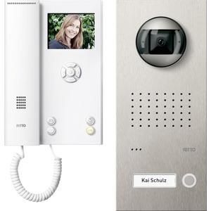 Ritto RGE1819325 Acero pur video set 1 WE, stainless steel/white