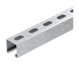 OBO Bettermann MSL4141P0600FS perforated slot width 22mm profile rail, 1123270