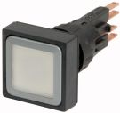 Eaton Q25LT-X illuminated pushbutton, without key plate, momentary, 051746