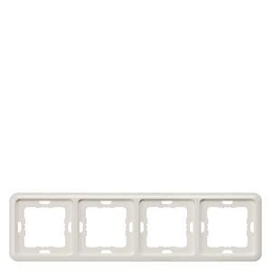 Siemens 5TG1814 frame 4-way titanium white