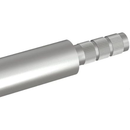 Pröpster 110 121 V4A, 20mm L: 1,500mm with 3-f. knurling stainless steel earth rod