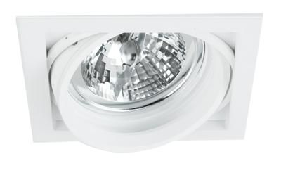 Brumberg 20004070 NV recessed spotlight 1xQR111/50W, white