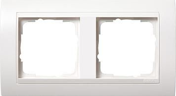 Gira 0212803 2-way cover frame for pure white Gira Event pure white