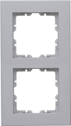 Kopp 406934000 HK07 PURE 2-way grey matt cover frame