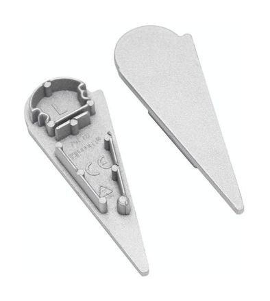 Brumberg 53080070 End piece 53080 for profile 53754