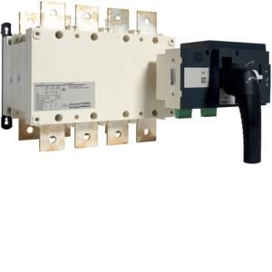 Hager HIB491M changeover switch with motor drive 4-pole 1250A