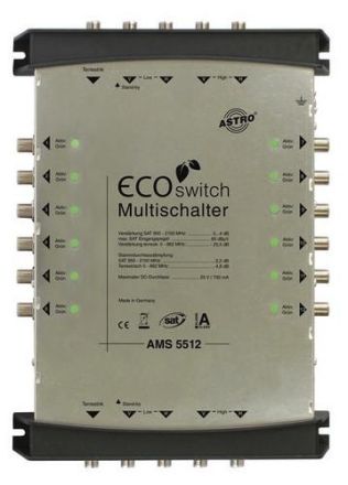 ASTRO Strobel 00360583 AMS 5512 ECOswitch 5 in 12 professional multiswitch