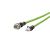 METZ CONNECT M12 socket + RJ45 plug 8-pin 15.0m connection cable, 142M2X25150