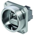 Telegärtner J60020A0002 IP68 Cat.6 AMJ coupling Kbrass vernic TOC flange set