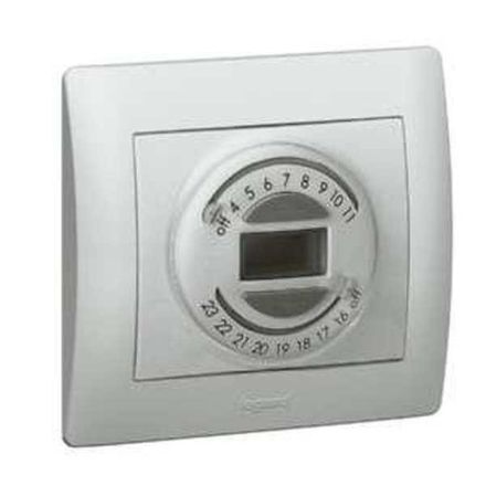 Legrand 775696 roller shutter clock insert 3-wire Galea dark bronze, (black)