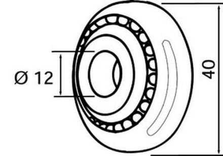 Rademacher 96000011 ball bearing insert
